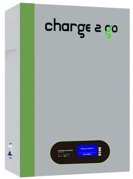 Батарея LiFePO4 Charge2Go WM51210 51.2 В 200 А*г (10.2 кВт*г)